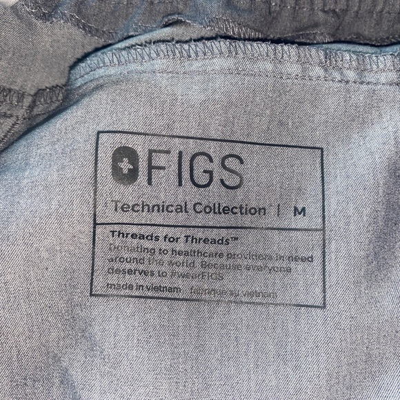 Slightly used like new figs Technical collection gray medium - Picture 2 of 4